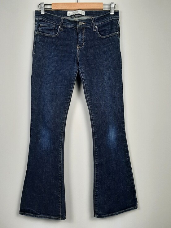 Abercrombie & Fitch Denim - Abercrombie & Fitch Madison Dark Wash Low Rise Blue Jeans Size 6